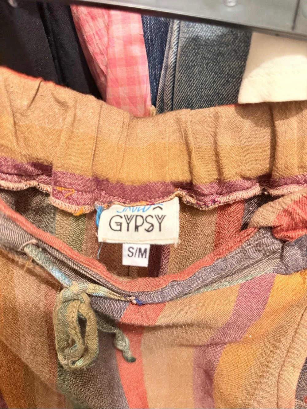 Jaded Gypsy Endless Rainbows Wide-Leg Pants
